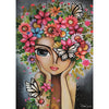 Magnolia 1707 Lady with Flowers Romi Lerda Special Edition 1000pc Jigsaw Puzzle