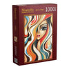 Magnolia 1732 Wavy Hair Girl Romi Lerda 1000pc Jigsaw Puzzle