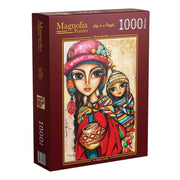 Magnolia 1735 Mom and Girl Romi Lerda 1000pc Jigsaw Puzzle