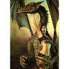 Magnolia Puzzle 2313 Woman and Dragon 1000pc Jigsaw Puzzle