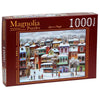 Magnolia 2328 Snow in Old Tbilisi David Martiashvili Special Edition 1000pc Jigsaw Puzzle