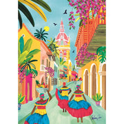 Magnolia Puzzle 3301 Cartagena Nolwenn Denis Special Edition 1000pc Jigsaw Puzzle
