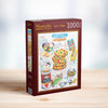 Magnolia 3311 Monster Cookies Lucile Prache 1000pc Jigsaw Puzzle