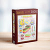 Magnolia 3313 Rainbow Cookies Lucile Prache 1000pc Jigsaw Puzzle