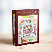 Magnolia 3314 Texas Cowboy Chili Lucile Prache 1000pc Jigsaw Puzzle