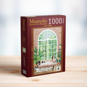 Magnolia Puzzle 3422 Cat Sanctuary Sarah Reyes Special Edition 1000pc Jigsaw Puzzle
