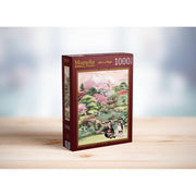 Magnolia 3427 Tea Garden Sarah Reyes 1000pc Jigsaw Puzzle
