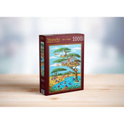 Magnolia 3452 Oasis Julia Vaihicheva 1000pc Jigsaw Puzzle