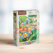 Magnolia Garden Mosaic Olivia Gibbs Special Edition 1000pc Jigsaw Puzzle