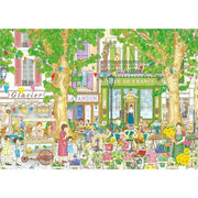 Magnolia 3486 Cafe De France Le Chat Colette 1000pc Jigsaw Puzzle