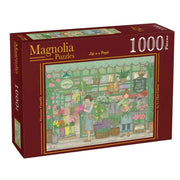 Magnolia 3488 Fleuriste Camelia Le Chat Colette 1000pc Jigsaw Puzzle