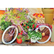Magnolia 3502 Bicycle with Flowers 1000pc Jigsaw Puzzle