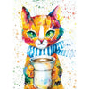 Magnolia 3505 Colorful Cat 1000pc Jigsaw Puzzle