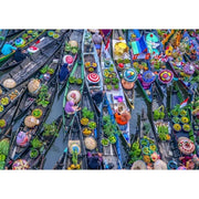 Magnolia 3536 Yuzen Pazar Floating Market 1500pc Mini Jigsaw Puzzle