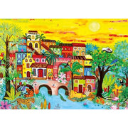 Magnolia 4103 Houses in the Forest Magali Modoux 1000pc Jigsaw Puzzle