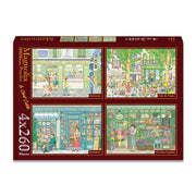 Magnolia 5001 Le Chat Colette 4x260pc Jigsaw Puzzles