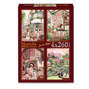Magnolia 5004 Sarah Reyes 4x260pc Jigsaw Puzzles