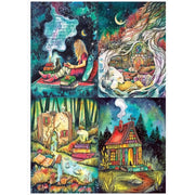 Magnolia 5006 Kat Fedora 4x260pc Jigsaw Puzzles