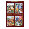 Magnolia 5007 Claire Morris 4x260pc Jigsaw Puzzles