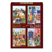 Magnolia 5007 Claire Morris 4x260pc Jigsaw Puzzles