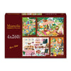 Magnolia 5009 Olivia Gibbs 4x260pc Jigsaw Puzzles