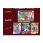 Magnolia 5010 Evgenia Lumfur 4x260pc Jigsaw Puzzles