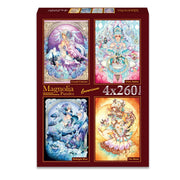 Magnolia 5012 Laverinne 4x260pc Jigsaw Puzzles