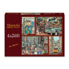 Magnolia 5013 Inna Korneeva 4x260pc Jigsaw Puzzles