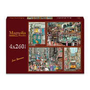 Magnolia 5013 Inna Korneeva 4x260pc Jigsaw Puzzles