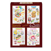Magnolia 5014 Lucile Prache 4x260pc Jigsaw Puzzles