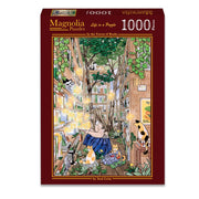 Magnolia 8202 In the Forest of Books Seul Grim 1000pc Jigsaw Puzzle