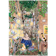 Magnolia 8202 In the Forest of Books Seul Grim 1000pc Jigsaw Puzzle