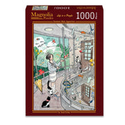 Magnolia 8204 Summer Rain Aquarium Seul Grim 1000pc Jigsaw Puzzle