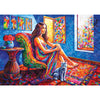 Magnolia 8609 Woman with Cat Elif Hurdogan Special Edition 1000pc Jigsaw Puzzle