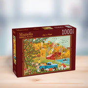 Magnolia 9102 Autumn Scene Shanya Bharti 1000pc Jigsaw Puzzle