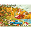 Magnolia 9102 Autumn Scene Shanya Bharti 1000pc Jigsaw Puzzle
