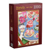 Magnolia 9107 Cat Feast Shanya Bharti 1000pc Jigsaw Puzzle