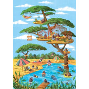 Magnolia Kids 3452K Oasis 24pc Giant Jigsaw Puzzle