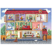 Magnolia Kids 7053K Sweet Home 24pc Giant Jigsaw Puzzle