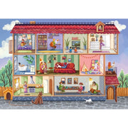 Magnolia Kids 7053K Sweet Home 24pc Giant Jigsaw Puzzle