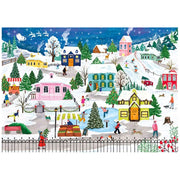 Magnolia Kids 9104K Snow City 24pc Giant Jigsaw Puzzle