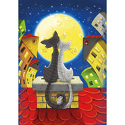 Magnolia Cats on the Roof Micro Jigsaw Puzzle