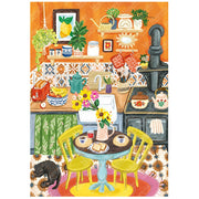 Magnolia Orange Kitchen Micro Jigsaw Puzzle