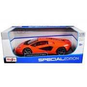 Maisto 31459ORA 1/18 2021 Lamborghini Countach LPI 800-4 Orange Special Edition