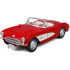 Maisto Assembly Line 1/24 1957 Chevrolet Corvette Roadster Red