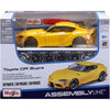 Maisto Assembly Line 1/24 2024 Toyota GR Supra Yellow