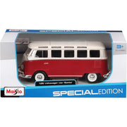Maisto 39956 1/24 Assembly Line 1963 Volkwagen Samba Van (23 window)