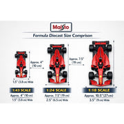 Maisto 82357 1/24 RC 2023 F-1 Ferrari SF-23 No.16 Leclerc