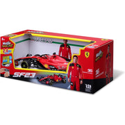 Maisto 82357 1/24 RC 2023 F-1 Ferrari SF-23 No.16 Leclerc