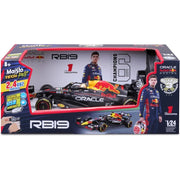 Maisto 82358 1/24 RC 2023 F-1 Red Bull Racing RB-19 Verstappen No.1
